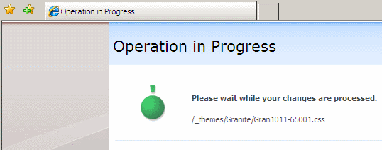 ThemedLongOp Granite-Themed SPLongOperation